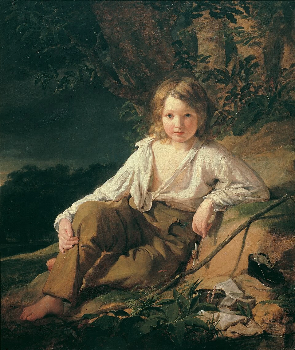 Il ragazzo del pescatore - Österreichische Galerie Belvedere, Vienna